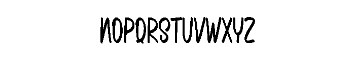 Marry Vamouse Font UPPERCASE