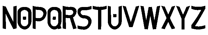 Mars Series Font LOWERCASE