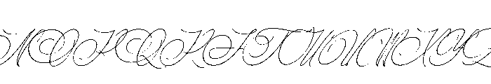 Marseliyon Italic Font UPPERCASE