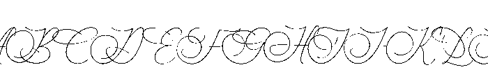 Marseliyon Font UPPERCASE