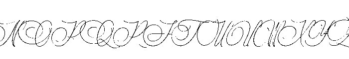 Marseliyon Font UPPERCASE