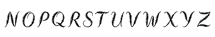 Marsh Regular Font UPPERCASE
