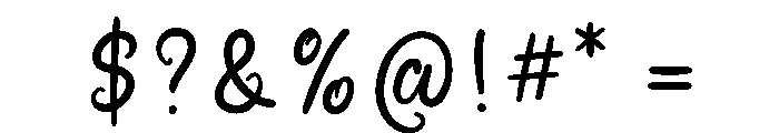 Marsie-Regular Font OTHER CHARS