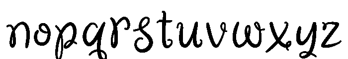 Marsie-Regular Font LOWERCASE
