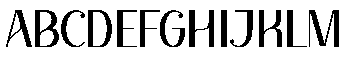 Marsien Font UPPERCASE