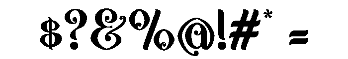 Marstune Font OTHER CHARS