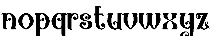 Marstune Font LOWERCASE