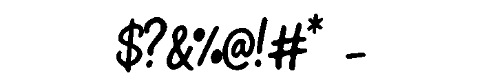 Martesny Font OTHER CHARS