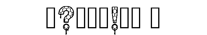 Marty Regular Font OTHER CHARS
