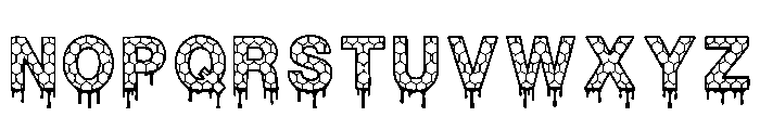 Marty Regular Font UPPERCASE