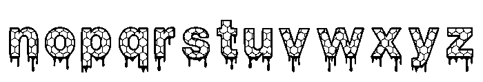 Marty Regular Font LOWERCASE