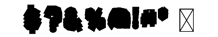 Marvel Mexico Font OTHER CHARS