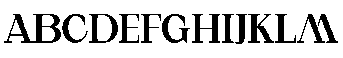 Marvello Roman Font UPPERCASE