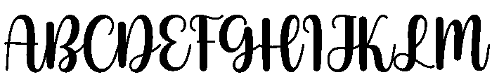 Mary Jane Font UPPERCASE