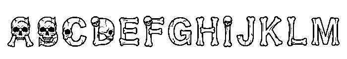 Mary Regular Font UPPERCASE