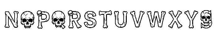 Mary Regular Font UPPERCASE