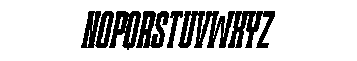 Mascot College Italic Font LOWERCASE