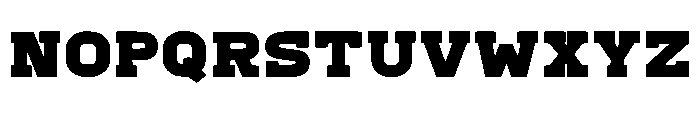 Mascot Style Regular Font UPPERCASE