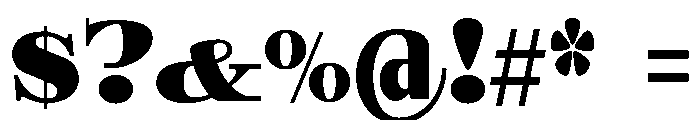 Masgi Font OTHER CHARS