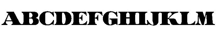 Masgi Font UPPERCASE