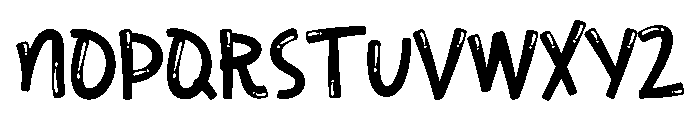 Masha Family Font UPPERCASE