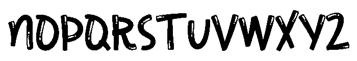 Masha Family Font LOWERCASE