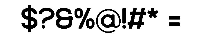Masign Font OTHER CHARS