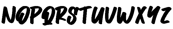 Masodik Font UPPERCASE