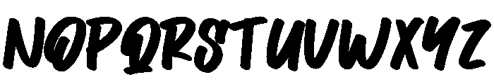 Masodik Font LOWERCASE