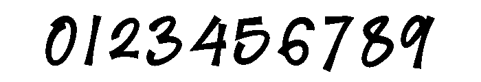 Master Line Font OTHER CHARS
