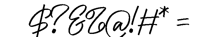 Master Photo Font OTHER CHARS