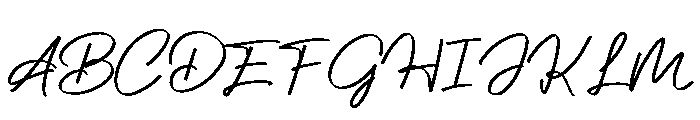 Master Photo Font UPPERCASE