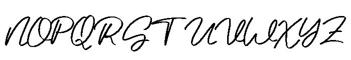 Master Photo Font UPPERCASE