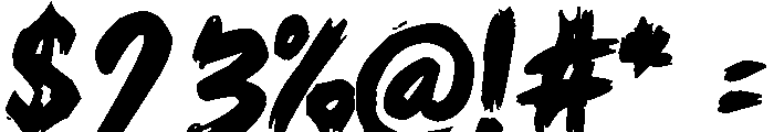 Master Victory Font OTHER CHARS