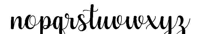 Masterday Regular Font LOWERCASE