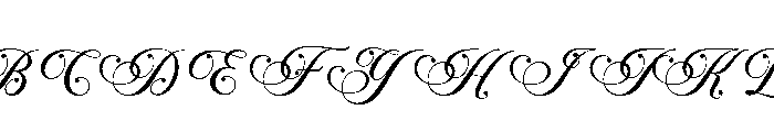 MasterdayLuxury Font UPPERCASE