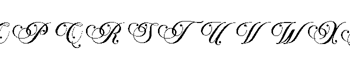 MasterdayLuxury Font UPPERCASE