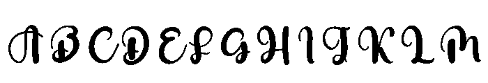 Masterland Font UPPERCASE
