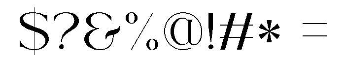 Mastha Font OTHER CHARS