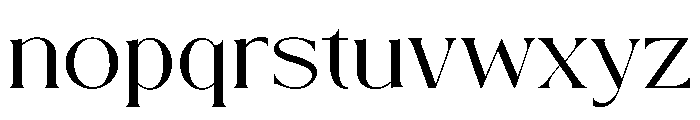 Mastha Font LOWERCASE