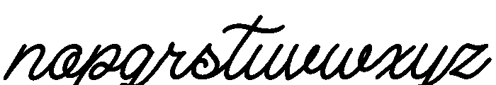 Mastin Calum Italic Font LOWERCASE