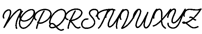 Mastin Calum Font UPPERCASE