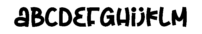 Match Stacked Font UPPERCASE