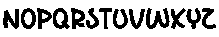 Match Stacked Font UPPERCASE