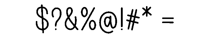 Matcha And Creams Font OTHER CHARS