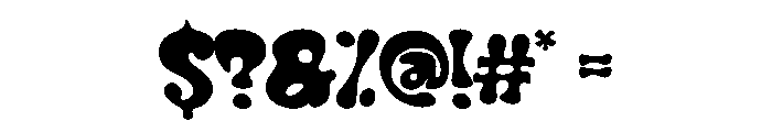 Matcha Bubble Regular Font OTHER CHARS