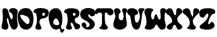 Matcha Bubble Regular Font UPPERCASE