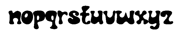 Matcha Bubble Regular Font LOWERCASE