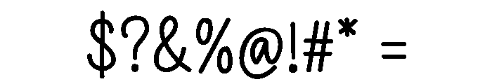 Matcha Cake Font OTHER CHARS