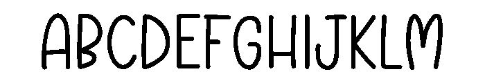 Matcha Cake Font UPPERCASE